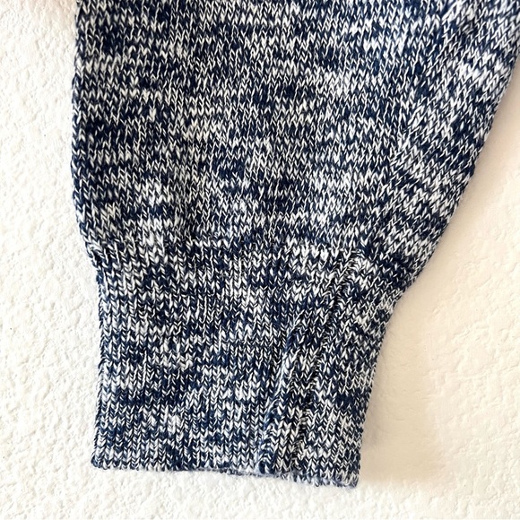 NWT J. Crew Two Color Slub 100% Cotton Marled Crewneck Long Sleeve Sweater SZ XL - Picture 7 of 16
